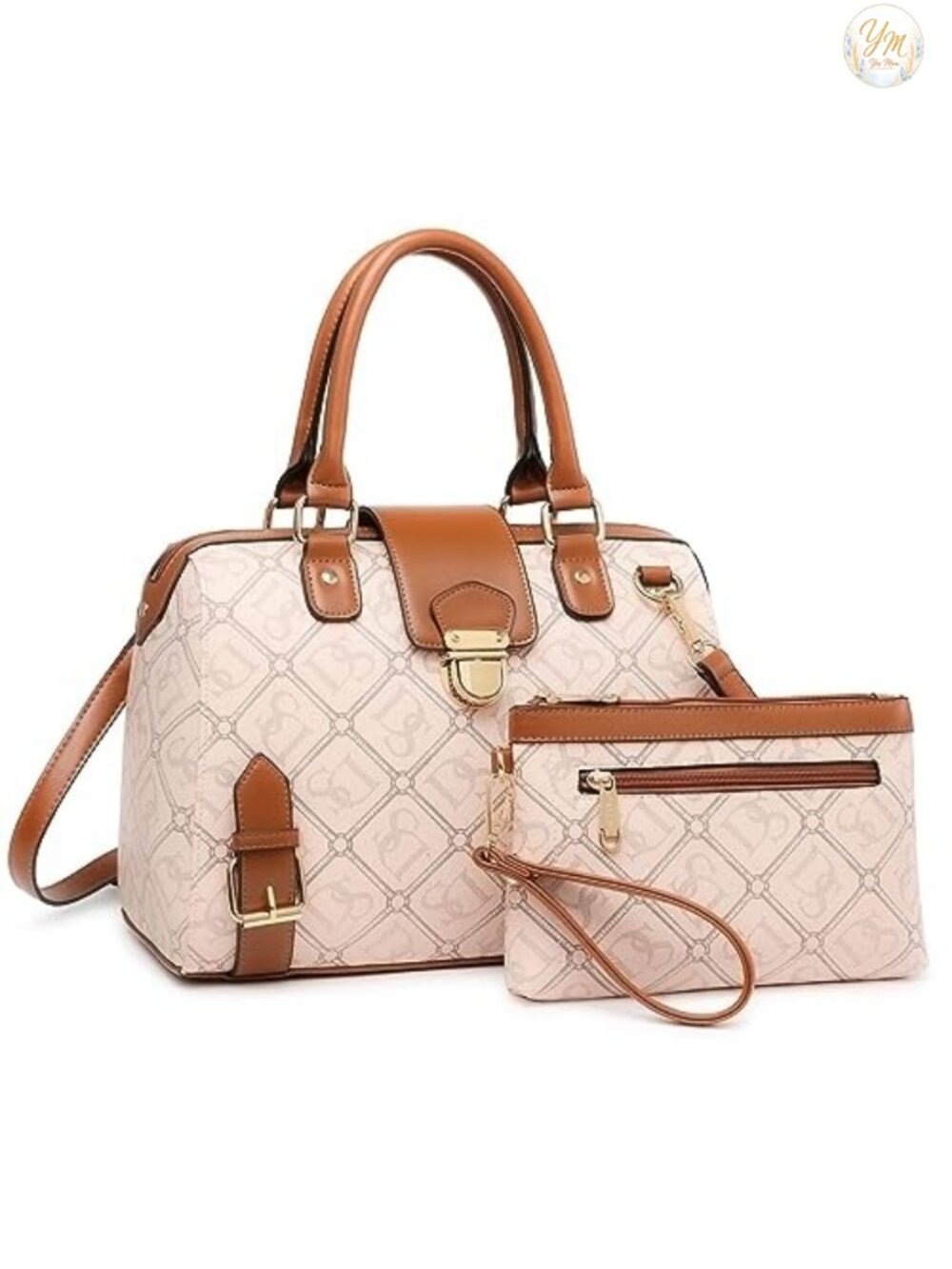 Vegan Leather Satchel Purse Top Handle Handbag Work Tote